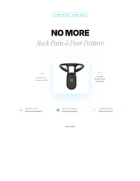 Smart Vibration Posture Corrector