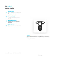 Smart Vibration Posture Corrector